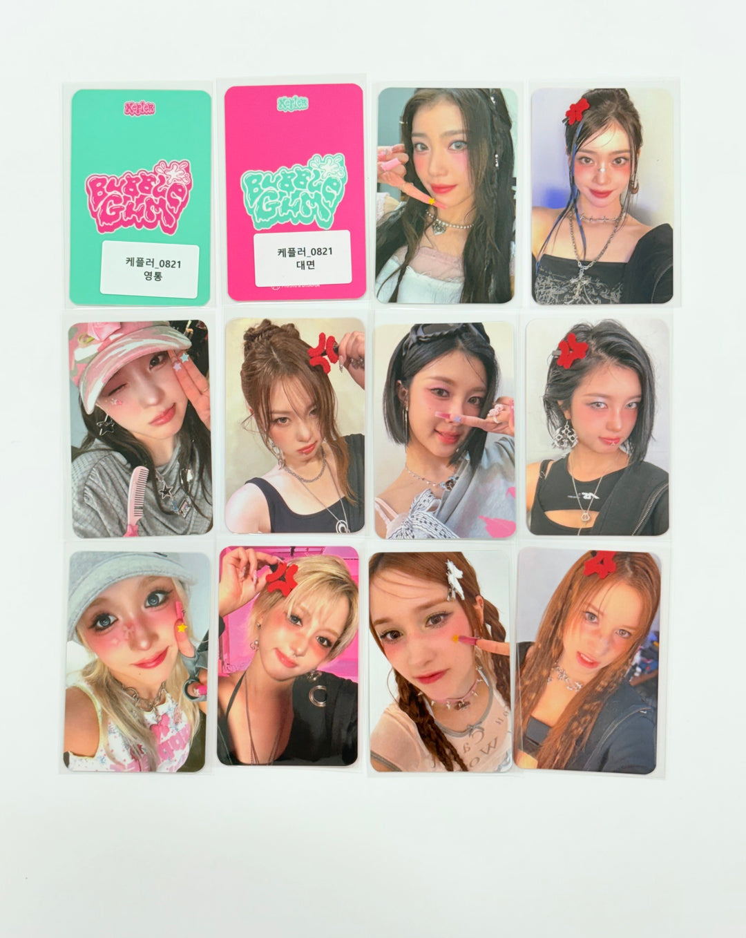 Kep1er - "BUBBLE GUM" Music &amp; Drama Fansign Event Photocard [25.9.3]