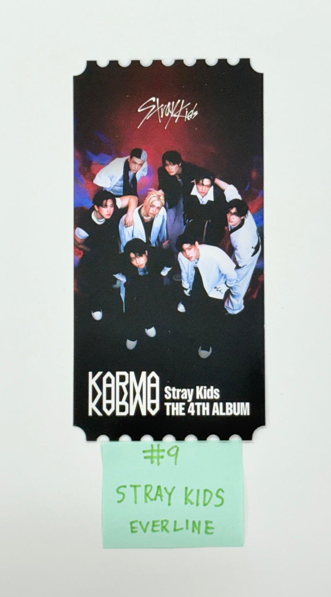 Stray Kids "KARMA" - Everline Pre-Order Benefit Photocard [25.9.3]
