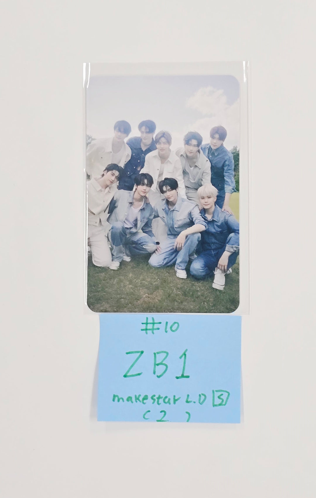 ZEROBASEONE THE 1ST FULL ALBUM "NEVER SAY NEVER" - Makestar Lucky Draw Event Photocard [Photobook ver. (ICON &amp; ORDINARY)SET] [25.9.4]