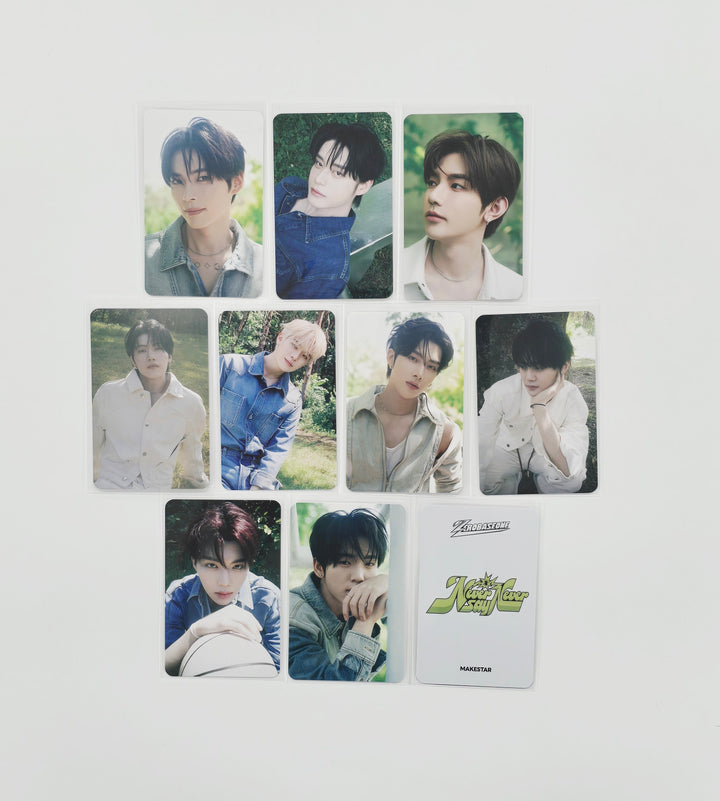 ZEROBASEONE THE 1ST FULL ALBUM "NEVER SAY NEVER" - Makestar Lucky Draw Event Photocard [Photobook ver. (ICON &amp; ORDINARY)SET] [25.9.4]