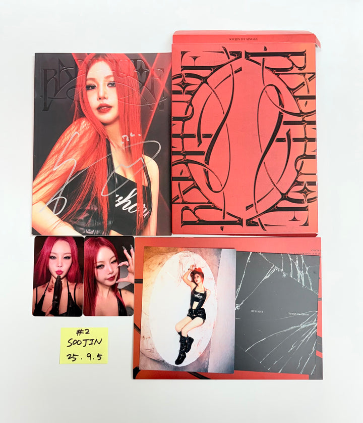 SOOJIN "BADITUDE " - Hand Autograhped(Signed) Album [25.9.5]