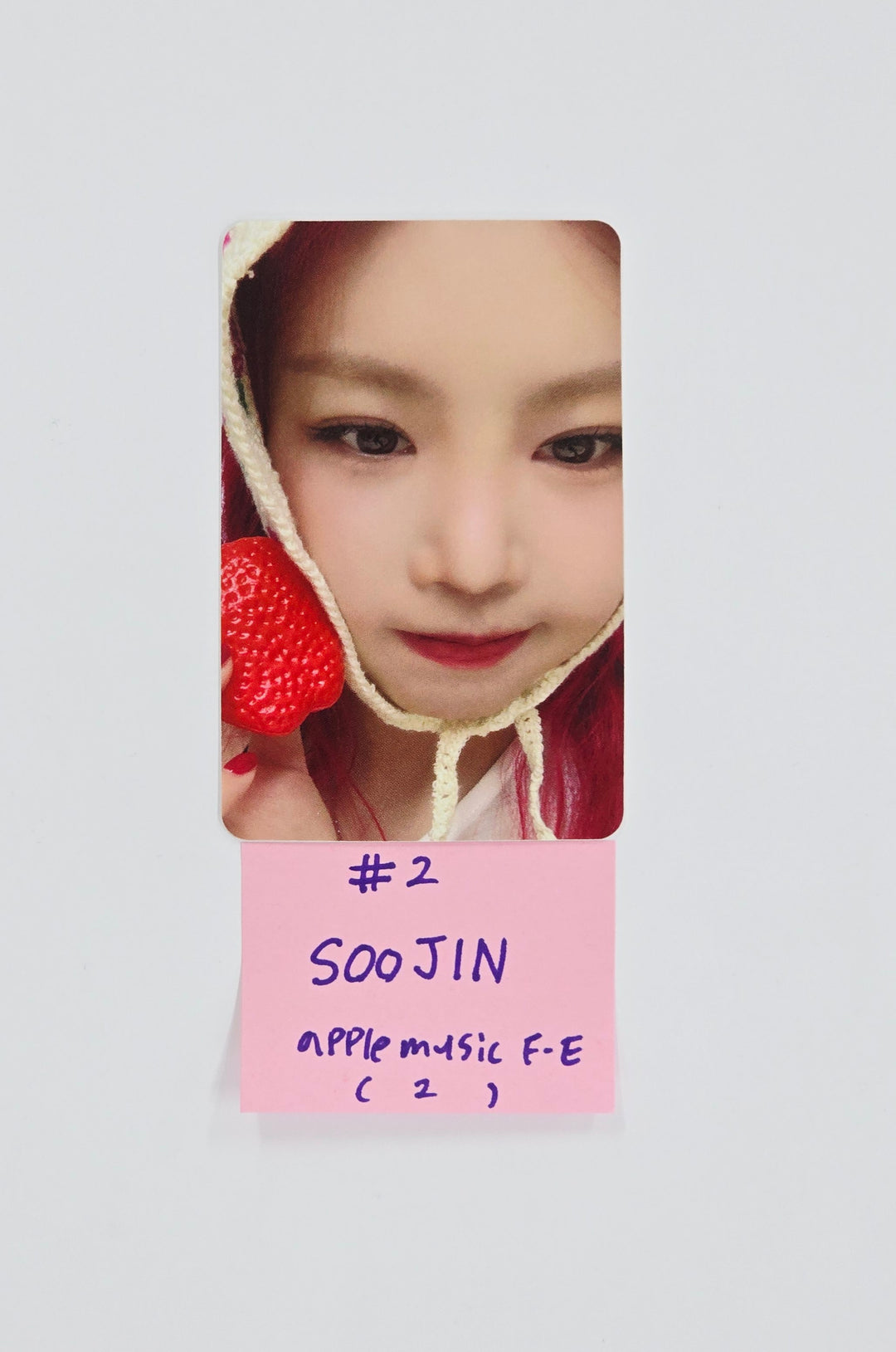 SOOJIN "BADITUDE" -  Apple Music Fansign Event Photocard [25.9.5]