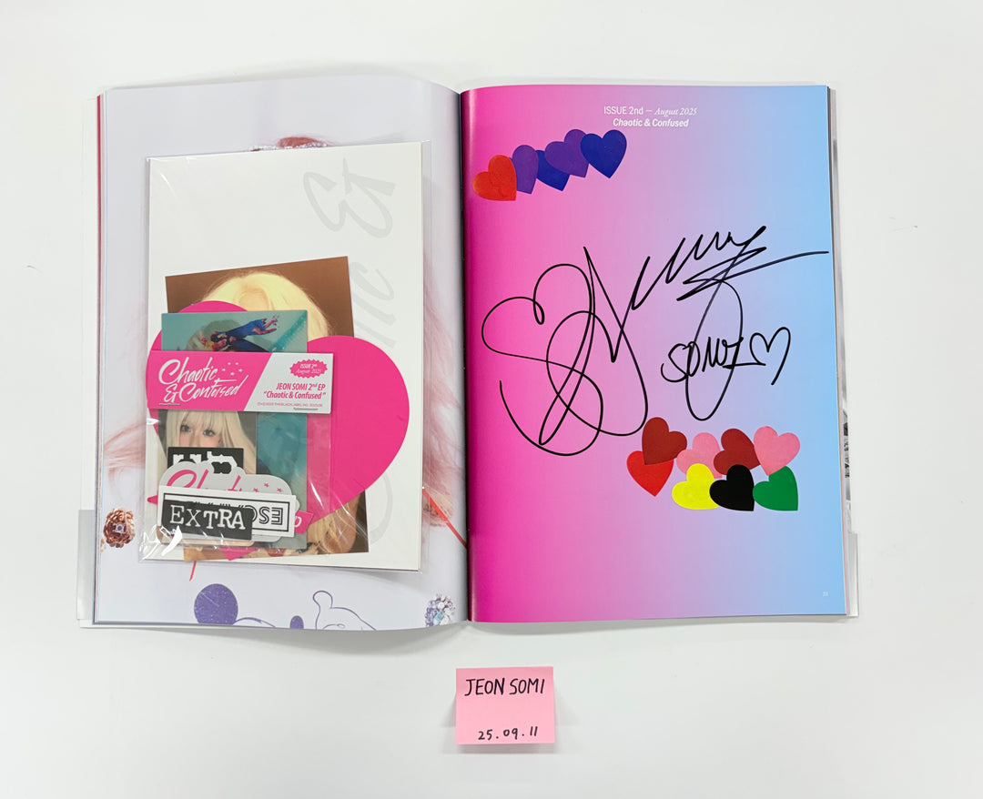 JEONSOMI "Chaotic &amp; Confused" - Hand Autographed(Signed) Album [25.9.11]