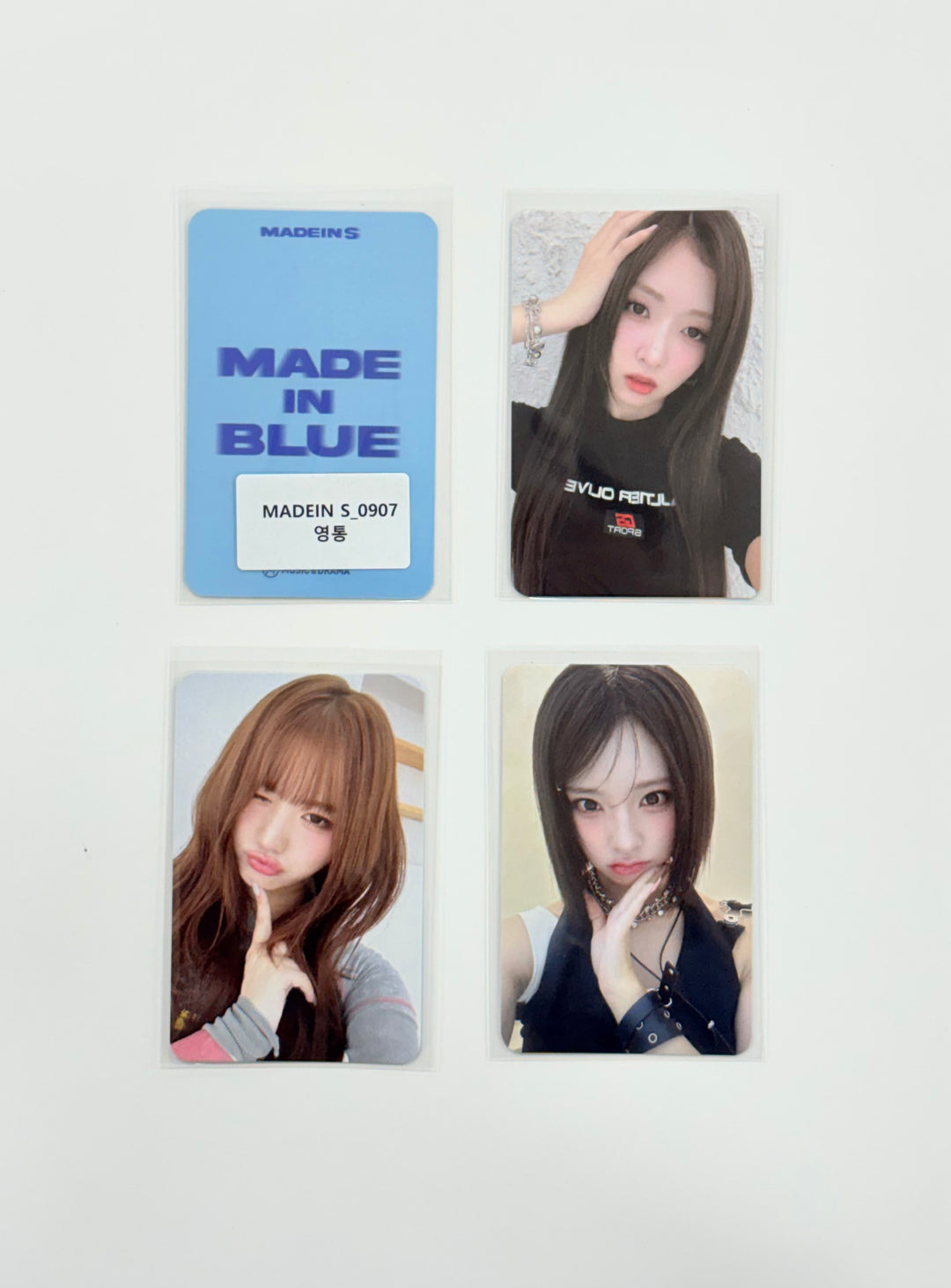 MADEIN S "MADE in BLUE" - Music &amp; Drama Fansign Event Photocard [25.9.12]