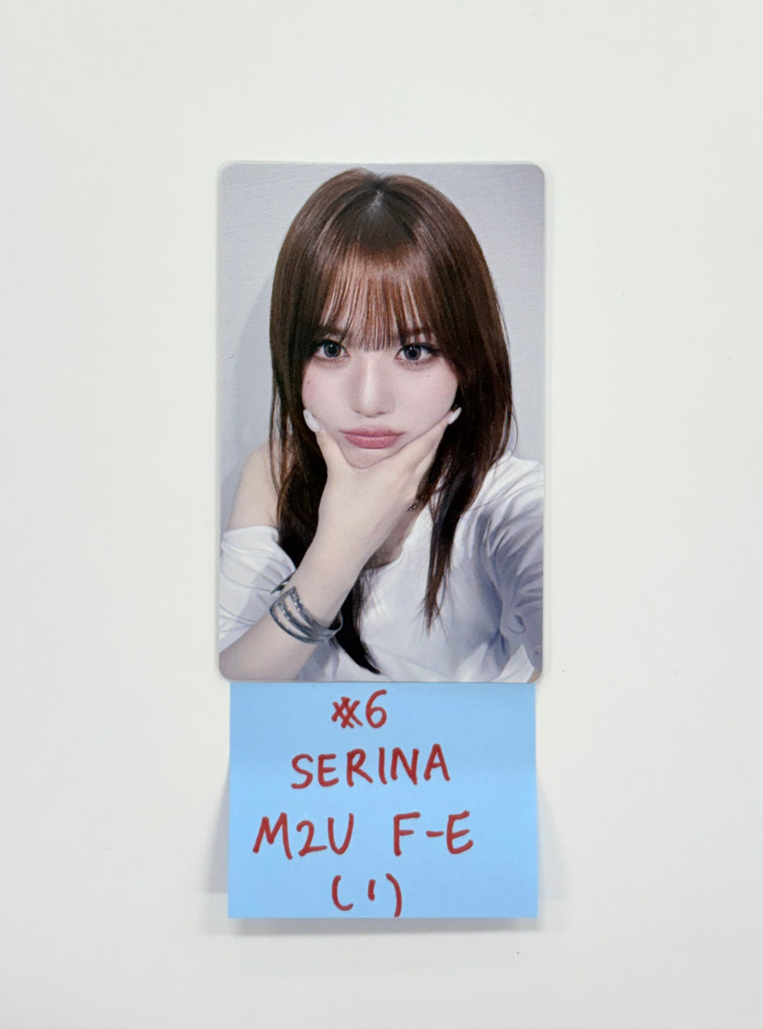 MADEIN S "MADE in BLUE" - M2U Fansign Event Photocard [25.9.12]