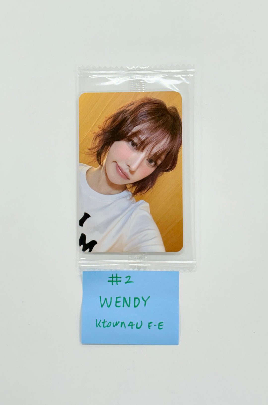 Wendy (Of Red Velvet) "Cerulean Verge" - Ktown4U Fansign Event Photocard [25.9.12]