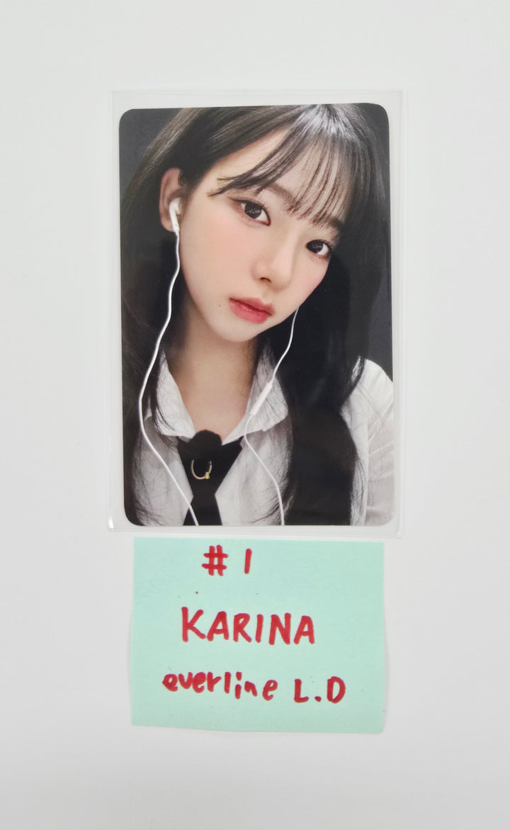Aespa "Rich Man" - Everline Lucky Draw Event Photocard [25.9.15]