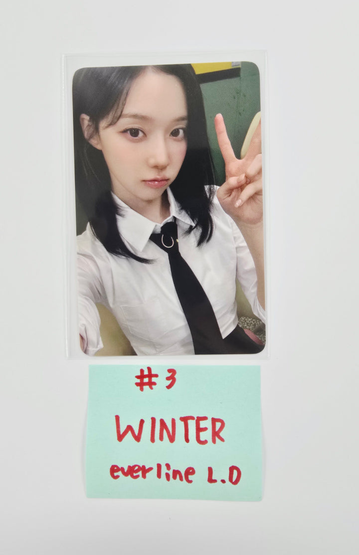 Aespa "Rich Man" - Everline Lucky Draw Event Photocard [25.9.15]