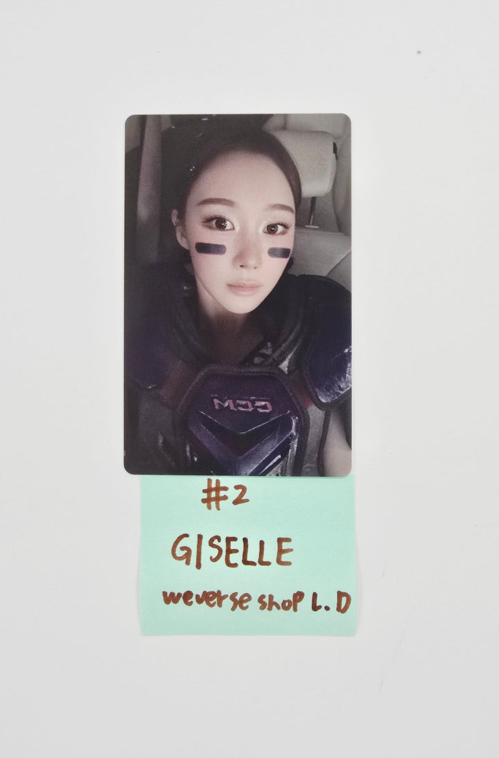 Aespa "Rich Man" - Weverse Shop Lucky Draw Event Photocard [25.9.15]