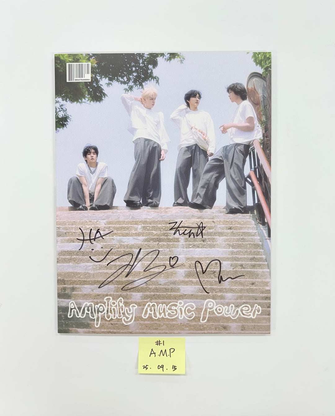 AxMxP "AxMxP ", Haechan "TASTE", NCT WISH "COLOR", CORTIS "Color Outside The Lines" - Hand Autographed(Signed) Promo Album [25.9.15]