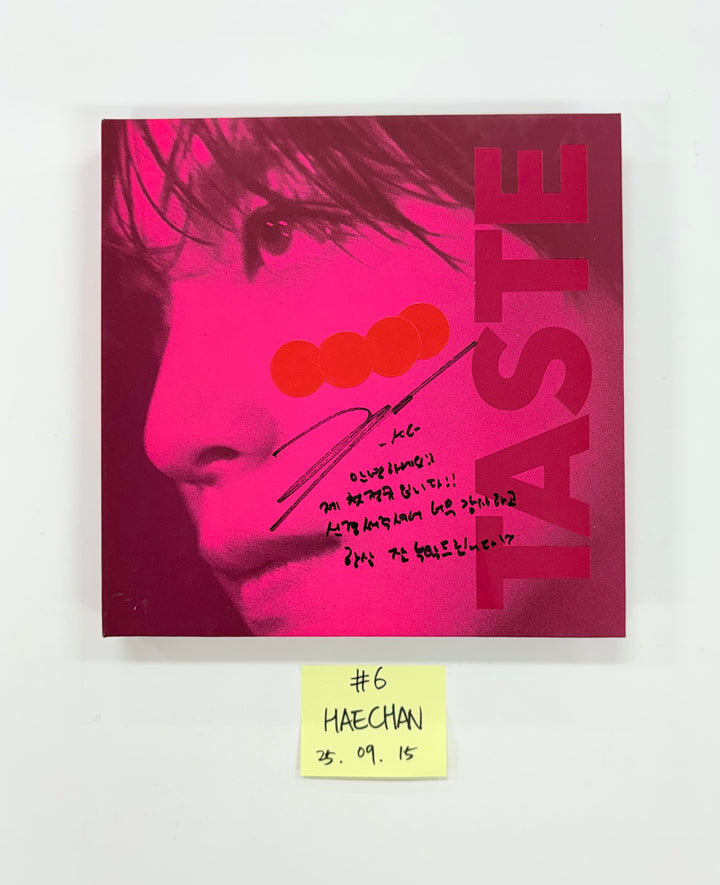 AxMxP "AxMxP ", Haechan "TASTE", NCT WISH "COLOR", CORTIS "Color Outside The Lines" - Hand Autographed(Signed) Promo Album [25.9.15]