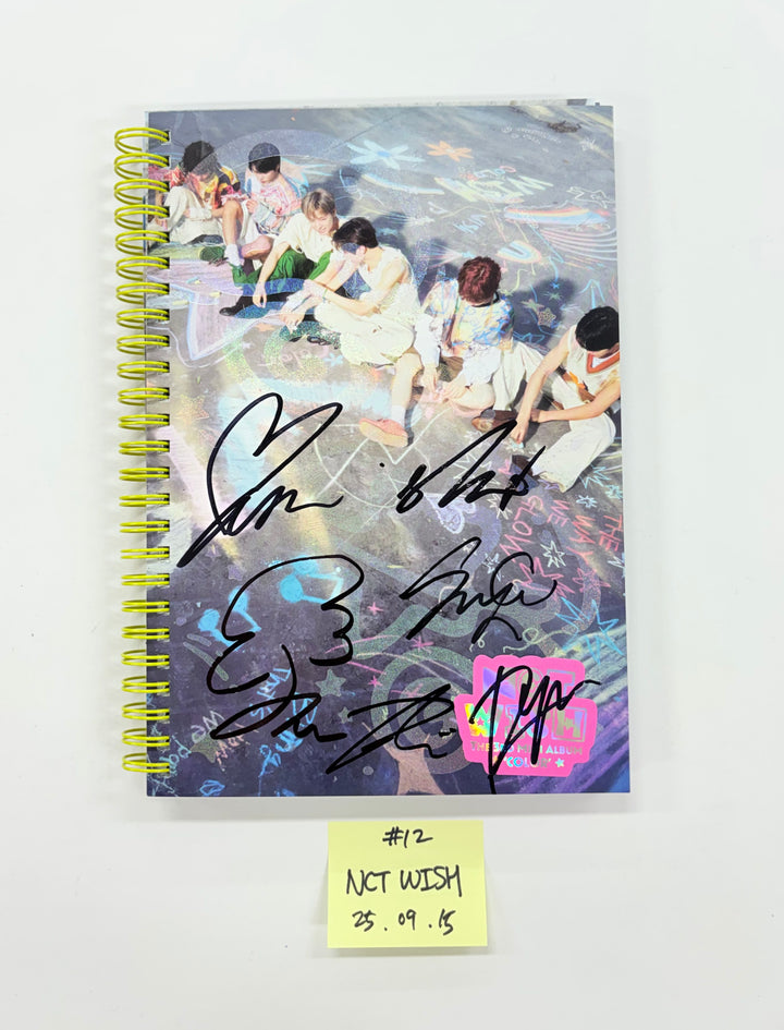 AxMxP "AxMxP ", Haechan "TASTE", NCT WISH "COLOR", CORTIS "Color Outside The Lines" - Hand Autographed(Signed) Promo Album [25.9.15]