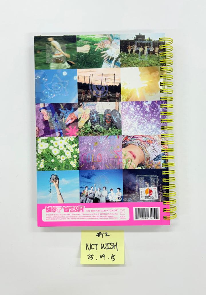 AxMxP "AxMxP ", Haechan "TASTE", NCT WISH "COLOR", CORTIS "Color Outside The Lines" - Hand Autographed(Signed) Promo Album [25.9.15]