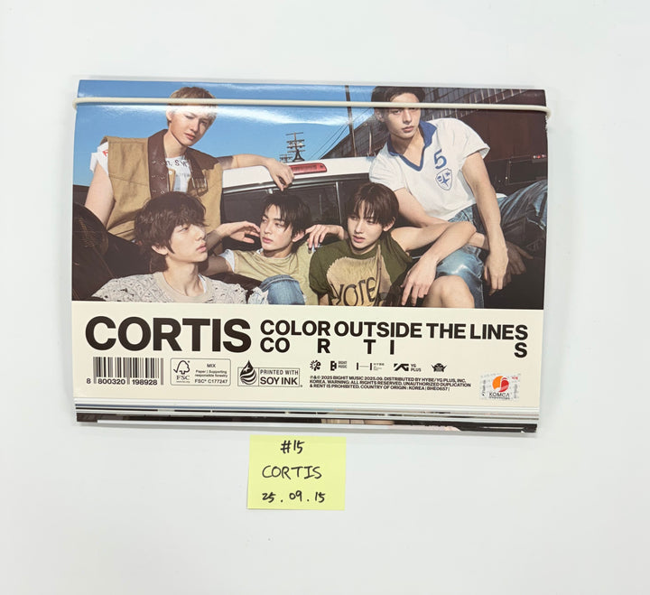 AxMxP "AxMxP ", Haechan "TASTE", NCT WISH "COLOR", CORTIS "Color Outside The Lines" - Hand Autographed(Signed) Promo Album [25.9.15]