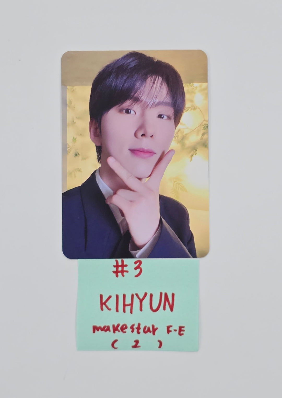 MONSTA X "THE X" - Makestar Fansign Event Photocard [25.9.15]