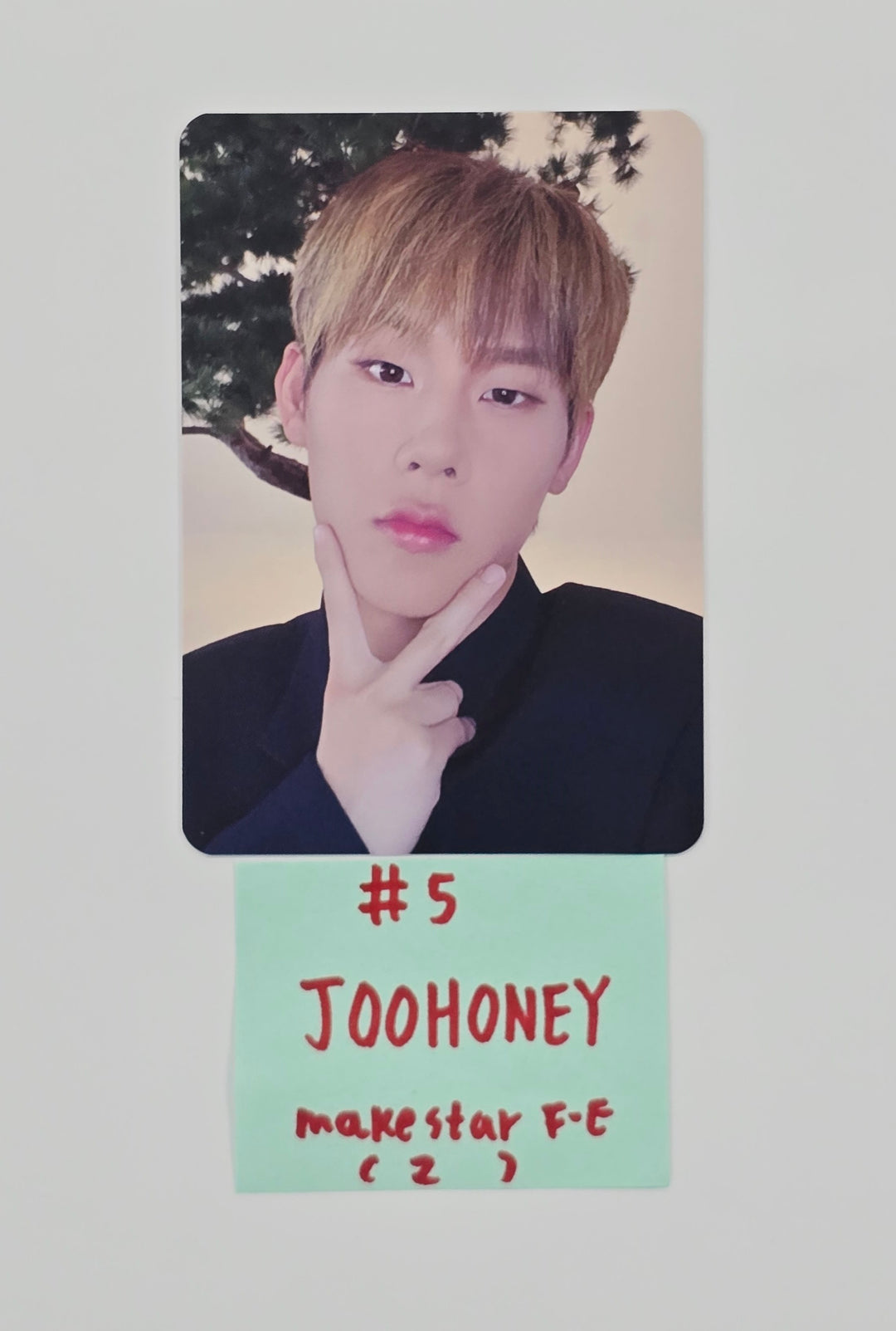 MONSTA X "THE X" - Makestar Fansign Event Photocard [25.9.15]
