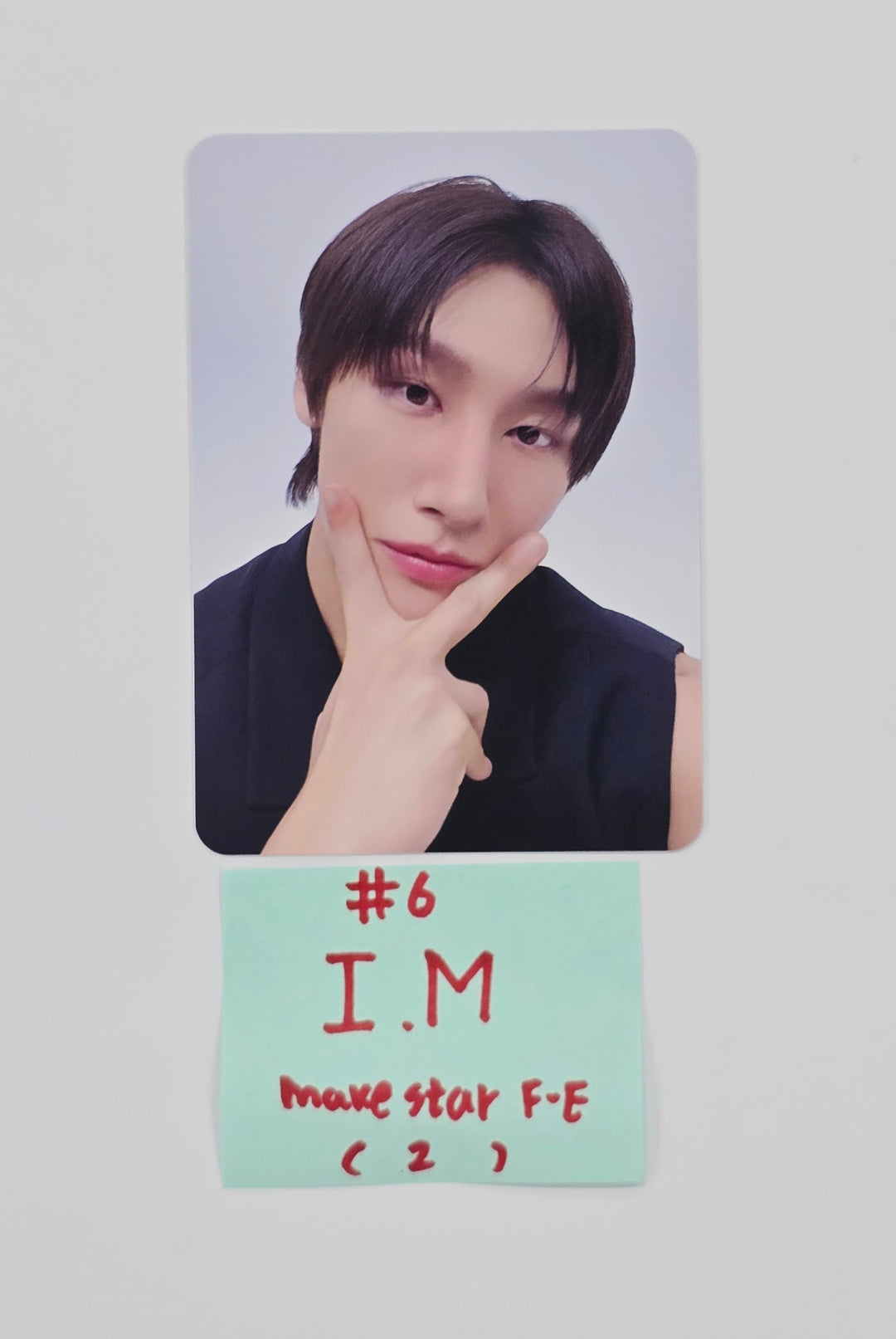 MONSTA X "THE X" - Makestar Fansign Event Photocard [25.9.15]