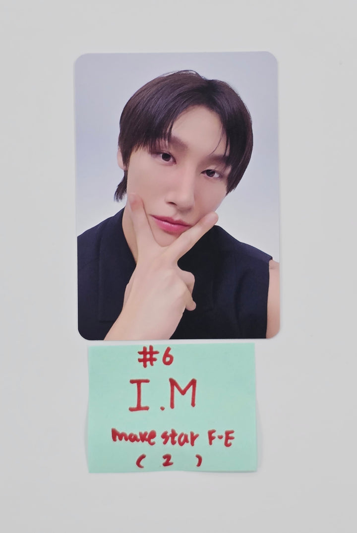 MONSTA X "THE X" - Makestar Fansign Event Photocard [25.9.15]