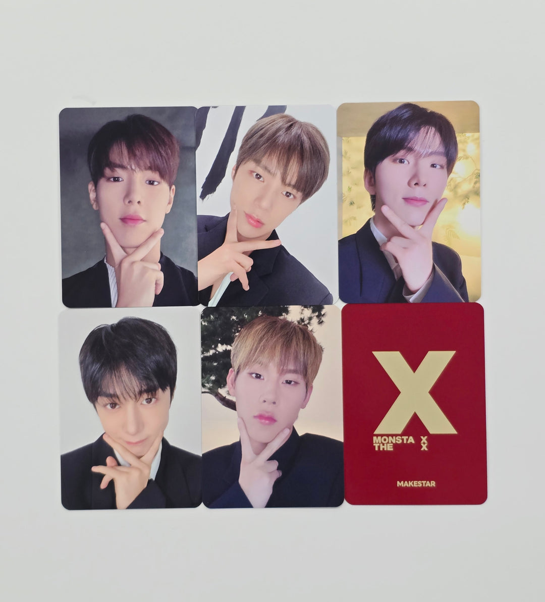 MONSTA X "THE X" - Makestar Fansign Event Photocard [25.9.15]