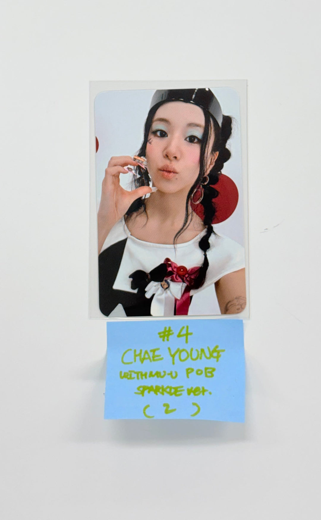 CHAEYOUNG (of Twice) "LIL FANTASY"- Withmuu Pre-Order Benefit Photocard (Sparkle ver.) [25.9.17]