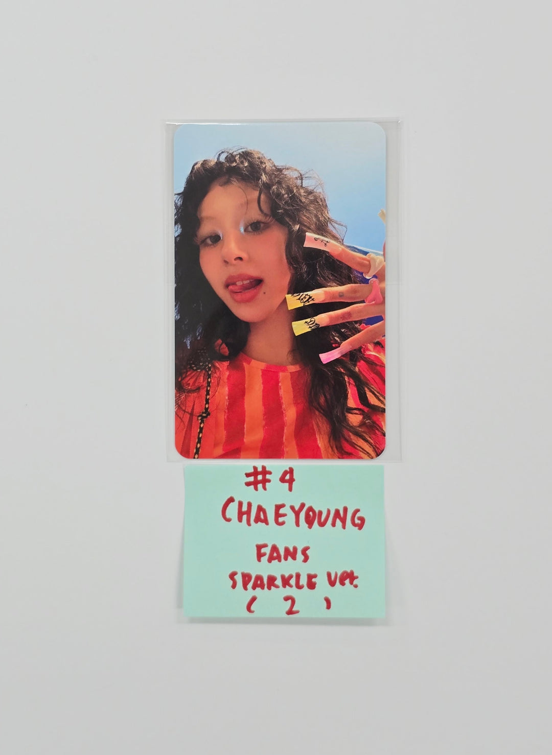 CHAEYOUNG (of Twice) "LIL FANTASY"- FANS Shop Pre-Order Benefit Photocard (Sparkle ver.) [25.9.18]