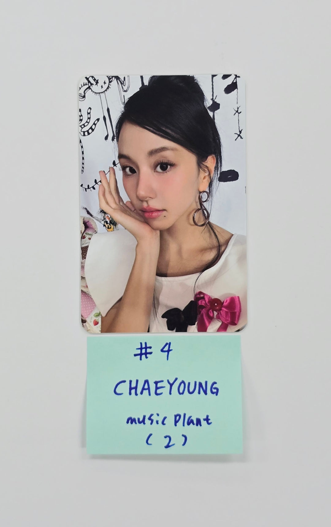 CHAEYOUNG (of Twice) "LIL FANTASY"- Music Plant Pre-Order Benefit Photocard [25.9.18]
