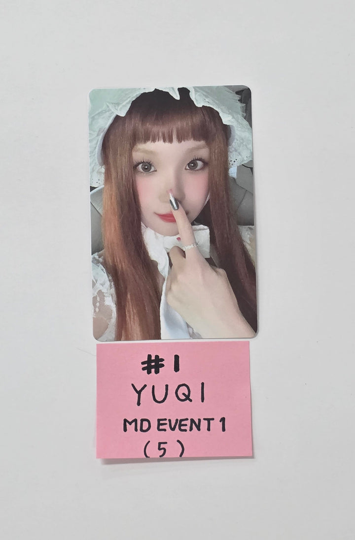 YUQI (of I-dle) 1st Single "Motivation" POP-UP Store MD Event, Gacha Event Photocard [25.9.19]