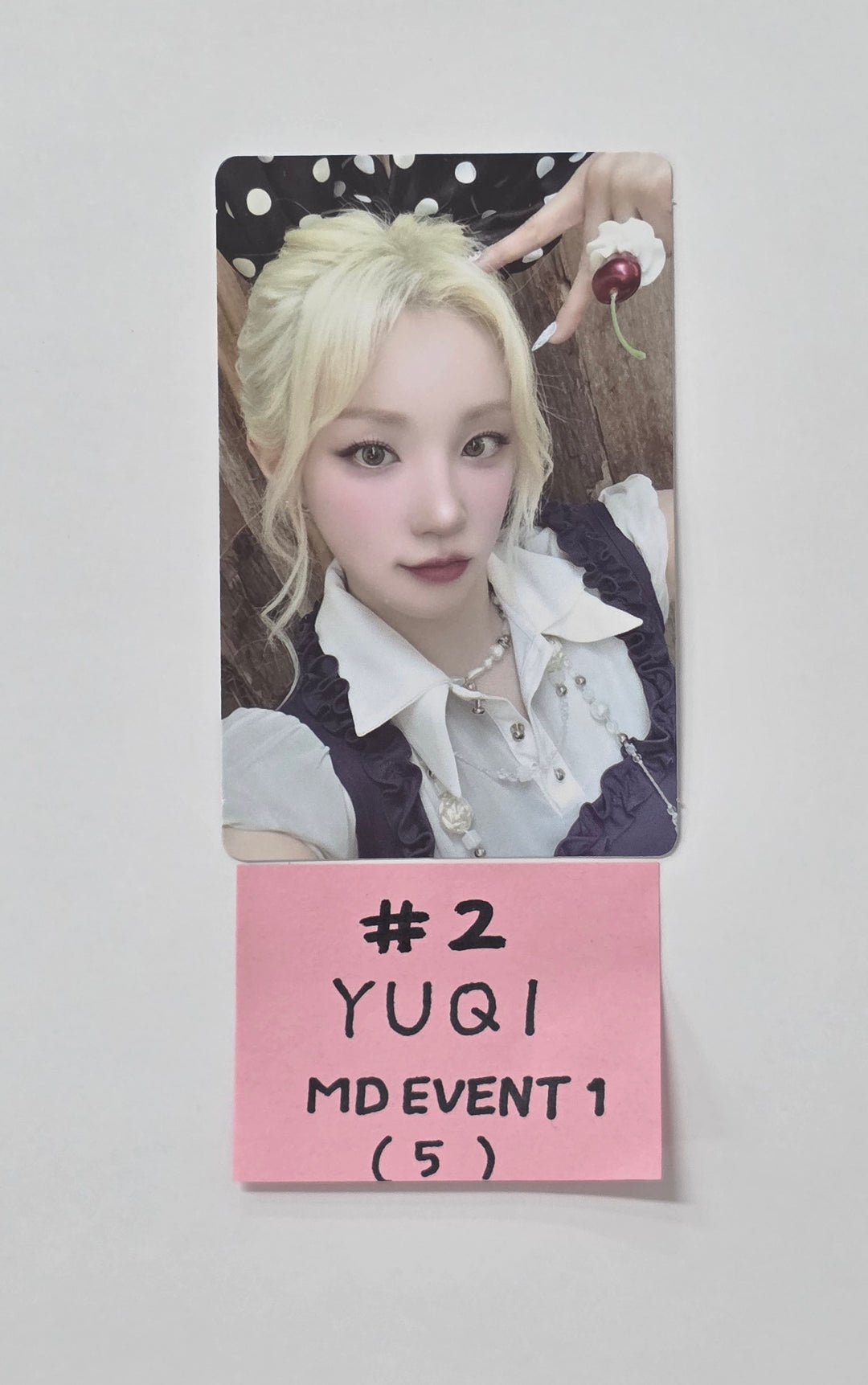 YUQI (of I-dle) 1st Single "Motivation" POP-UP Store MD Event, Gacha Event Photocard [25.9.19]