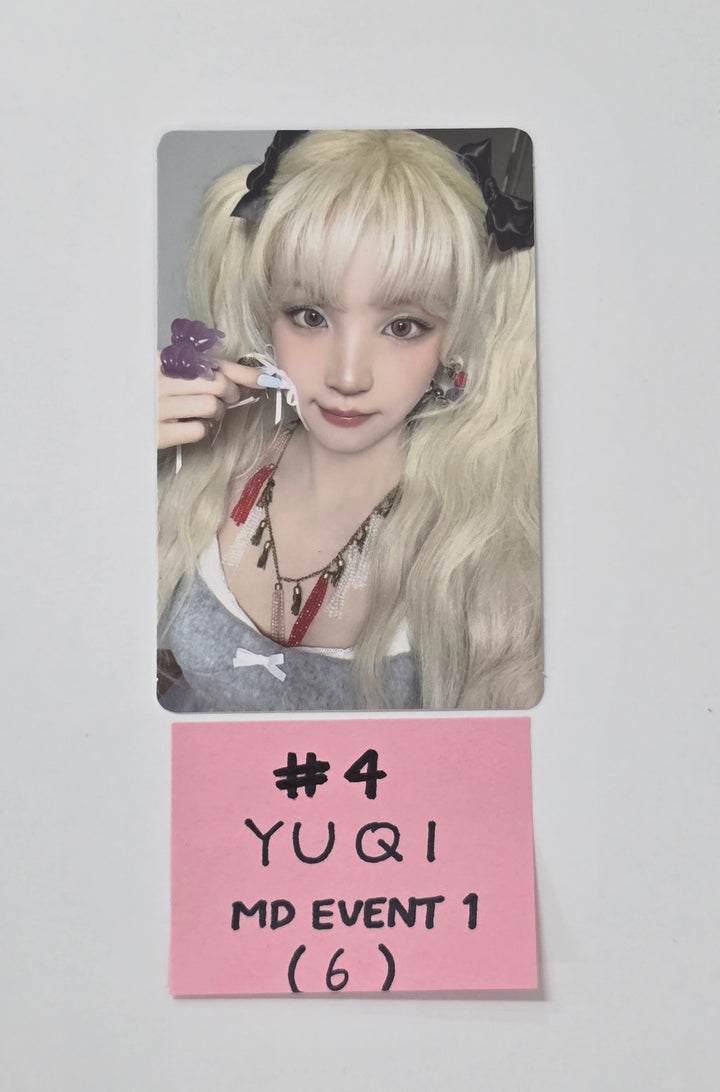 YUQI (of I-dle) 1st Single "Motivation" POP-UP Store MD Event, Gacha Event Photocard [25.9.19]