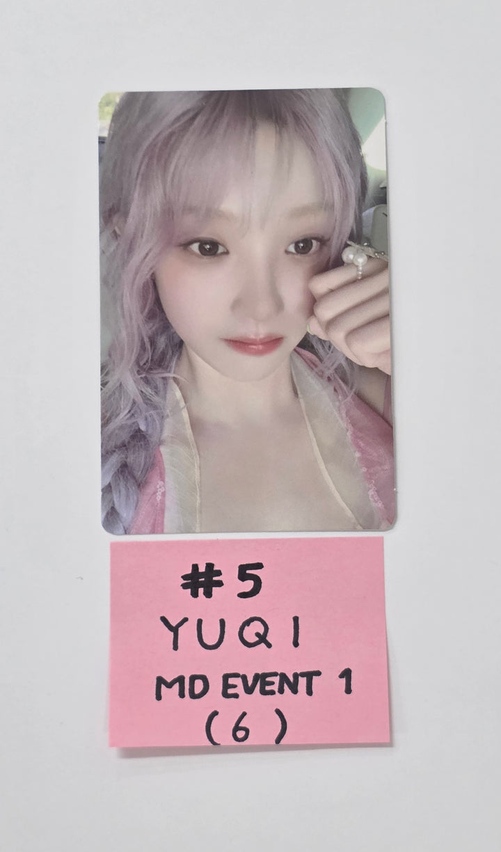 YUQI (of I-dle) 1st Single "Motivation" POP-UP Store MD Event, Gacha Event Photocard [25.9.19]