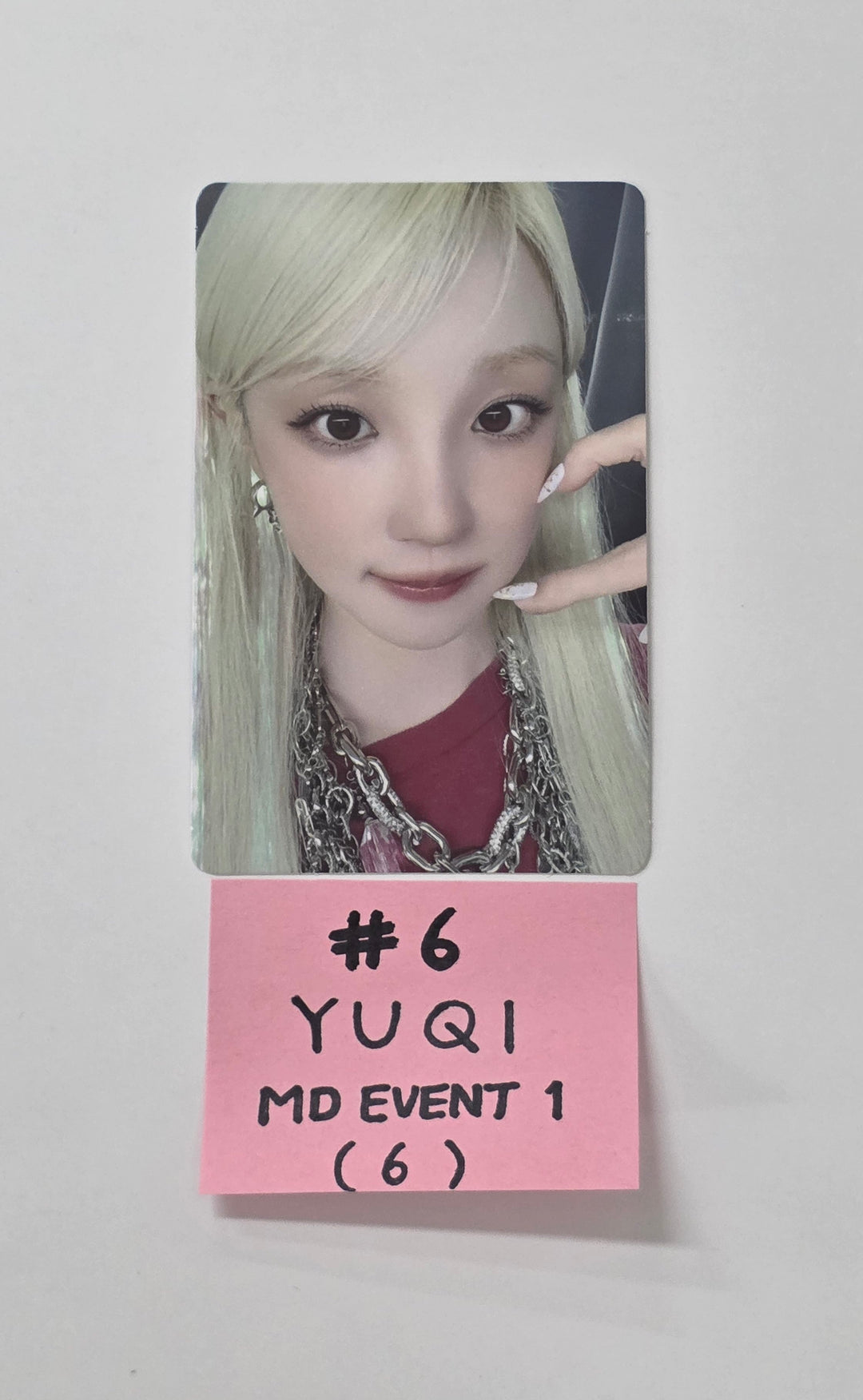 YUQI (of I-dle) 1st Single "Motivation" POP-UP Store MD Event, Gacha Event Photocard [25.9.19]