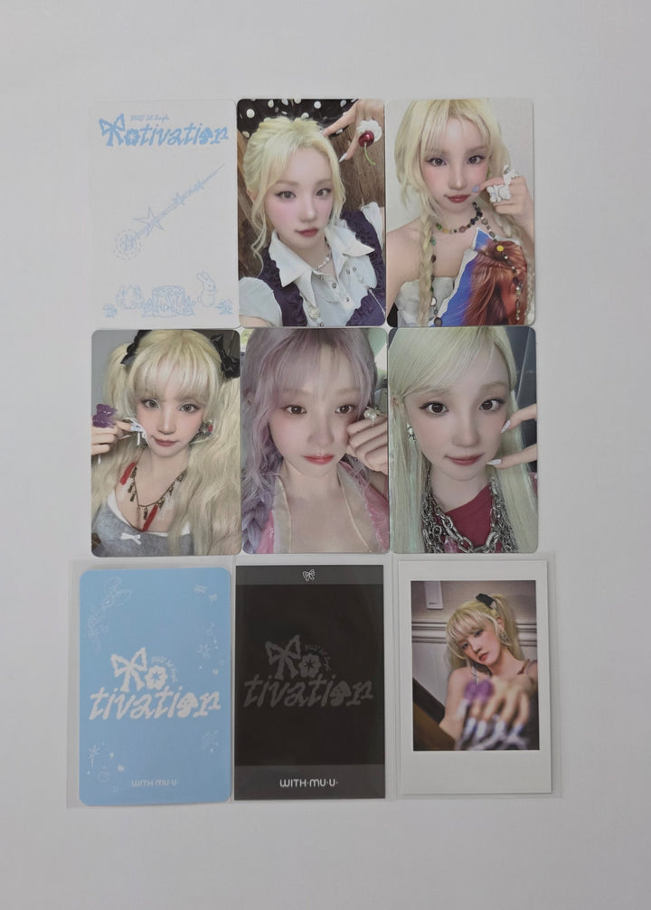 YUQI (of I-dle) 1st Single "Motivation" POP-UP Store MD Event, Gacha Event Photocard [25.9.19]
