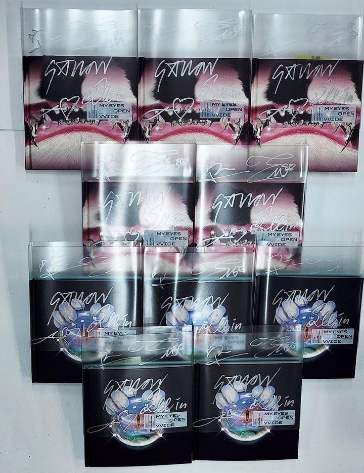 MEOVV 1st EP "MY EYES OPEN VVIDE’" - MWAVE Hand Authgraphed (Signed) Album  [25.9.19]