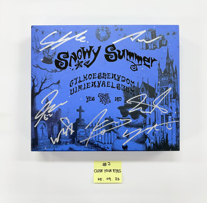 ZEROBASEONE "Never Say Never",  ALL(H)OURS "VCF", IDID "I did it", CLOSE YOUR EYES "Snowy Summer" -  Hand Authgraphed (Signed)Promo Album [25.9.22]