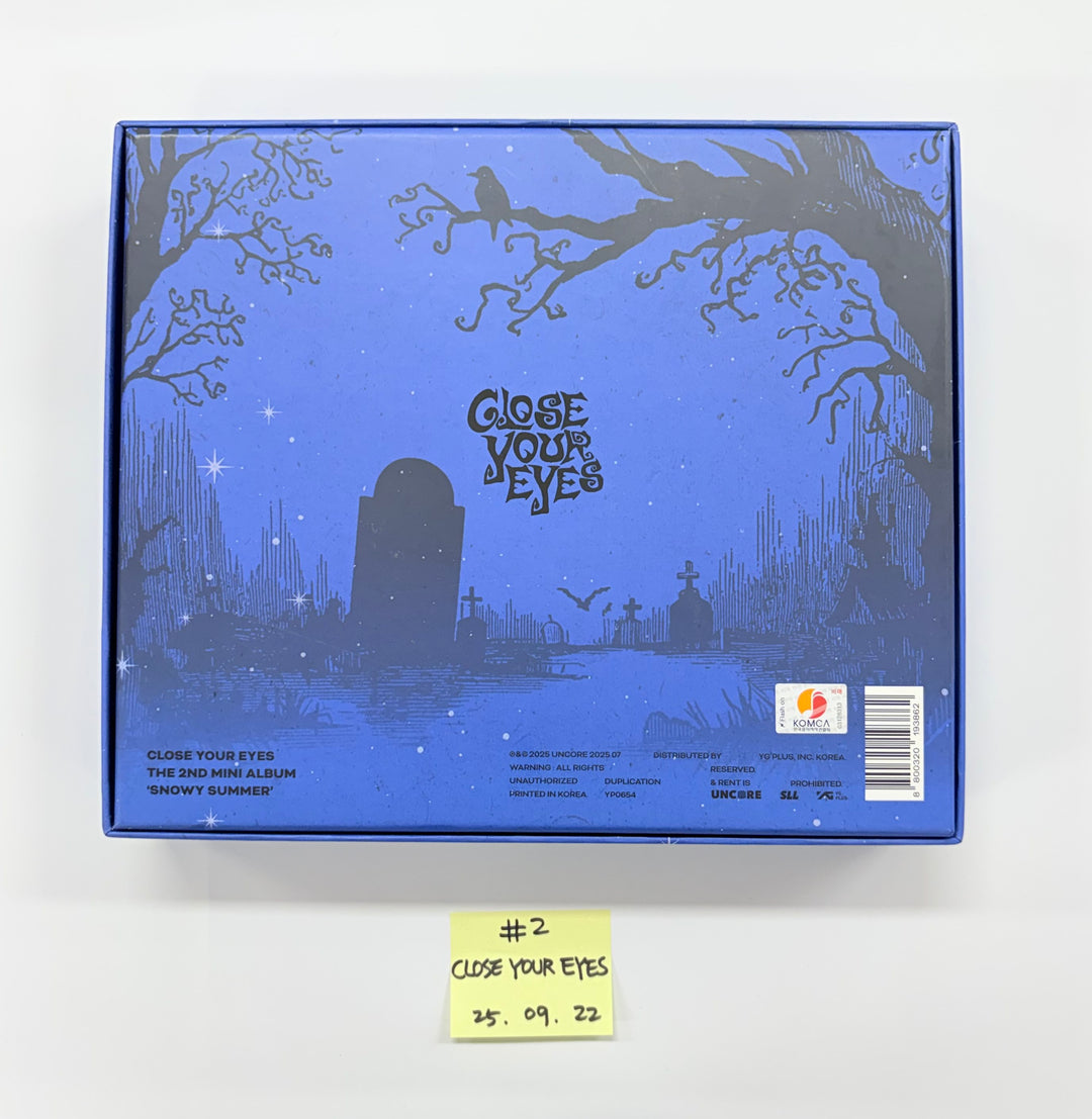 ZEROBASEONE "Never Say Never",  ALL(H)OURS "VCF", IDID "I did it", CLOSE YOUR EYES "Snowy Summer" -  Hand Authgraphed (Signed)Promo Album [25.9.22]
