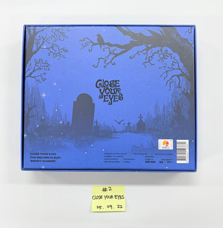 ZEROBASEONE "Never Say Never",  ALL(H)OURS "VCF", IDID "I did it", CLOSE YOUR EYES "Snowy Summer" -  Hand Authgraphed (Signed)Promo Album [25.9.22]