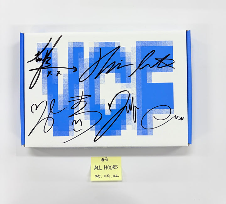 ZEROBASEONE "Never Say Never",  ALL(H)OURS "VCF", IDID "I did it", CLOSE YOUR EYES "Snowy Summer" -  Hand Authgraphed (Signed)Promo Album [25.9.22]