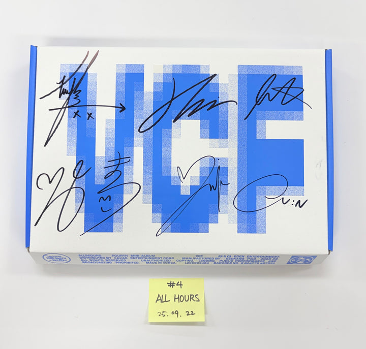 ZEROBASEONE "Never Say Never",  ALL(H)OURS "VCF", IDID "I did it", CLOSE YOUR EYES "Snowy Summer" -  Hand Authgraphed (Signed)Promo Album [25.9.22]
