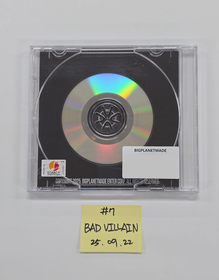WENDY (of Red velvet) "Cerulean Verge", YUQI (of I-die) "Motivation", BADVILLAIN "THRILLER" - Hand Authgraphed (Signed) Promo Album  [25.9.22]