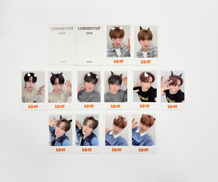idntt "unevermet" - Music Art Fansign Event Polaroid Type Photocards (Objekt Music Album ver.) [25.9.23]