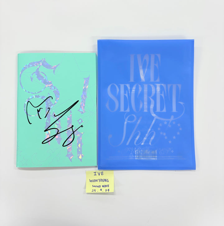 WONYOUNG (of IVE) "IVE SECRET" - Hand Autograhped(Signed) Album [25.9.24]