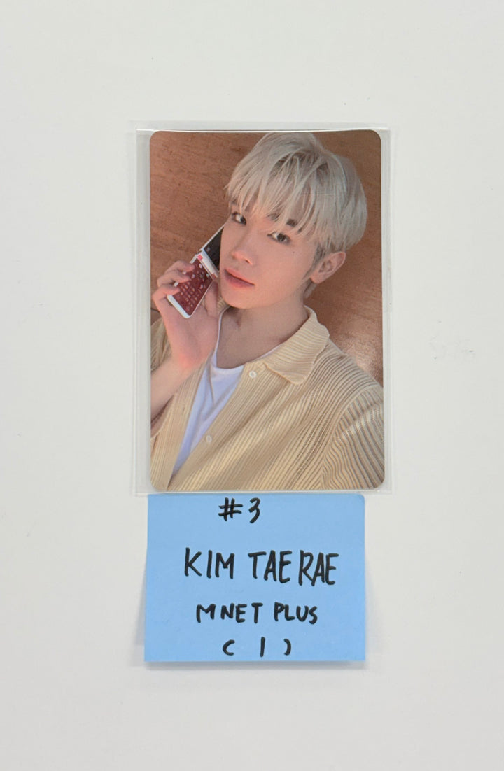 ZEROBASEONE 1st FULL "NEVER SAY NEVER" - Mnet PLUS Merch Exclusive Purchase Event Photocard [25.9.25]