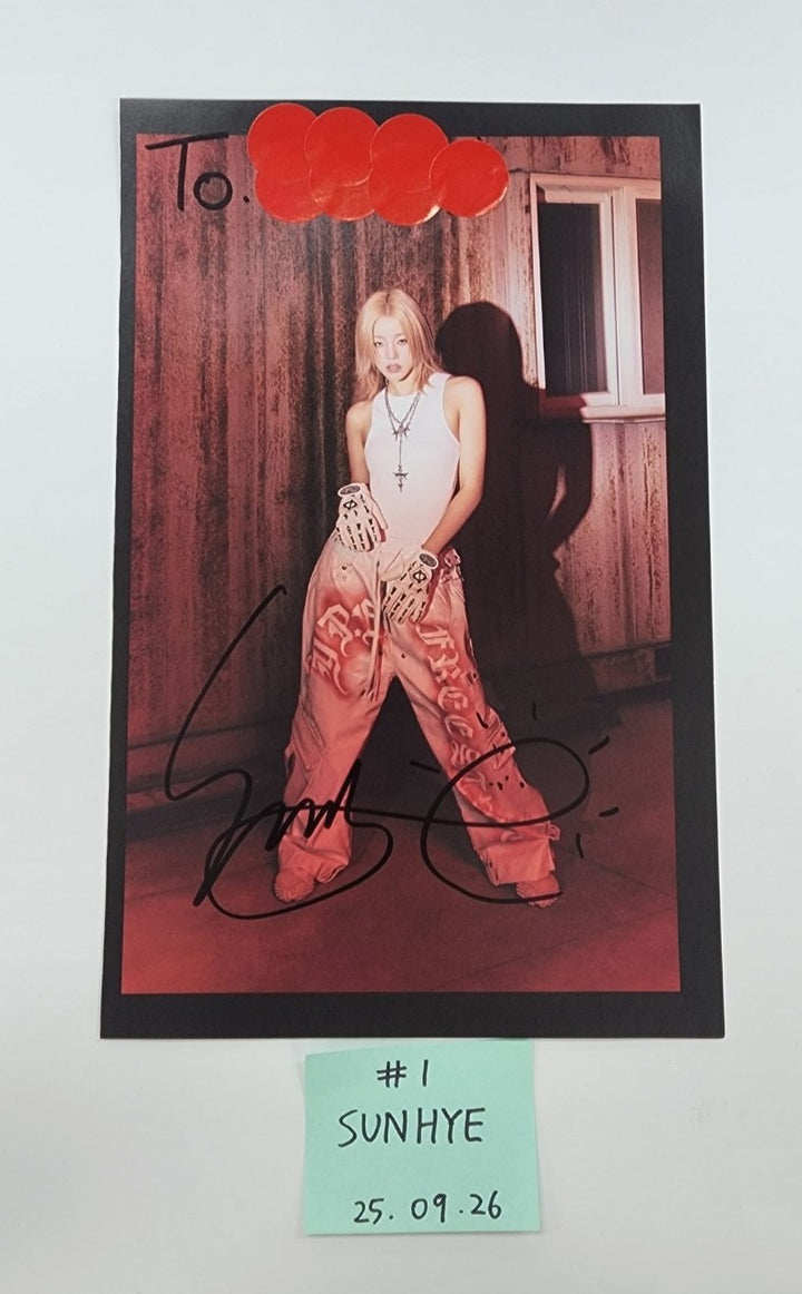 YOUNG POSSE "Growing Pain pt.1 : FREE" - A Cut Page From Fansign Event Album (Sticker Book ver.) [25.9.26]