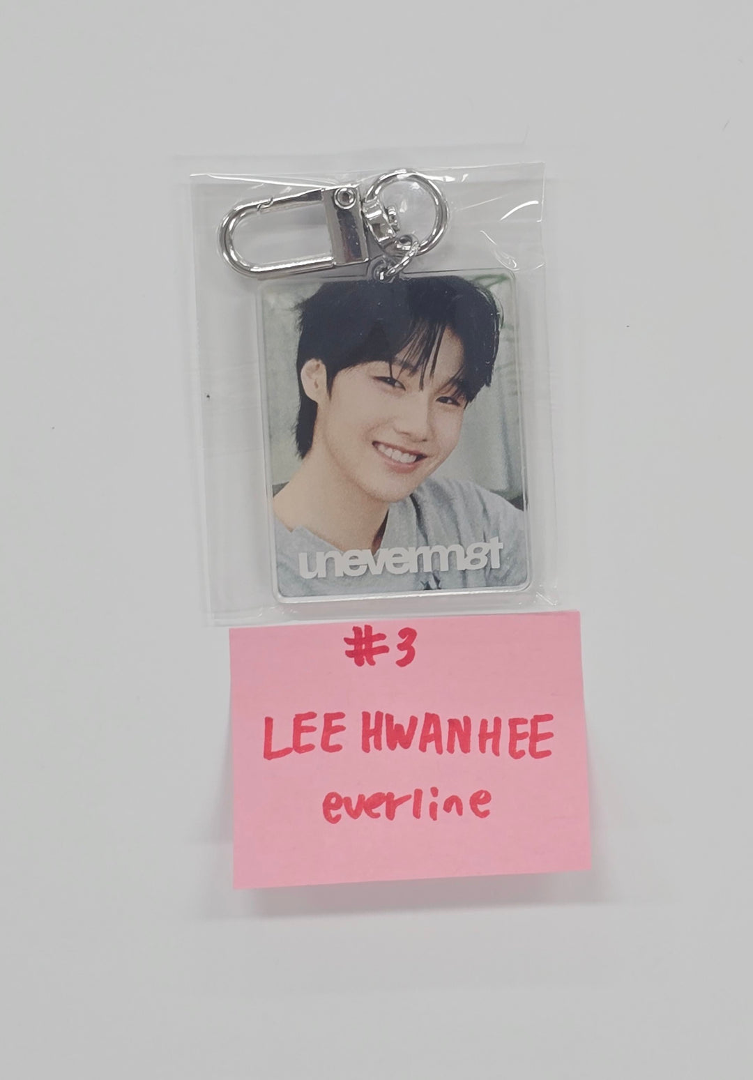 idntt "unevermet" - Everline Lucky Draw Event Acrylic Keyring (Objekt Music Album ver.) [25.9.29]