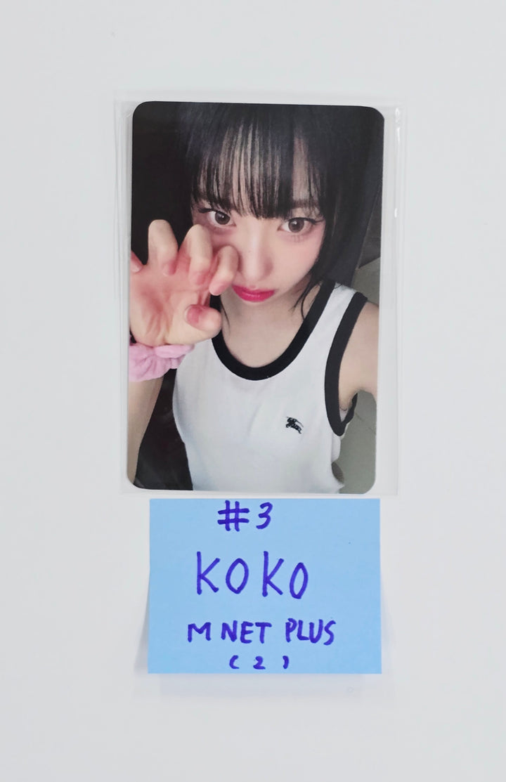 IZNA "Not Just Pretty" - Mnet Plus Merch Pre-Order Benefit Photocard [25.10.10]