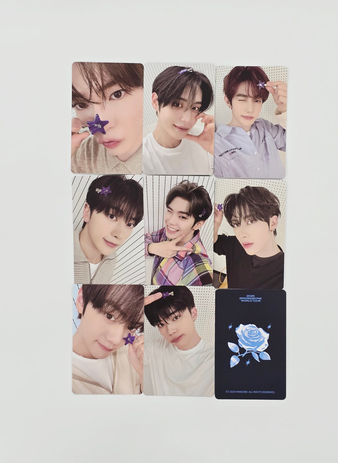ZEROBASEONE(ZB1) - 2025 ZEROBASEONE World Tour "HERE &amp; NOW" in Seoul POP-UP MD Event Photocard [25.10.10]