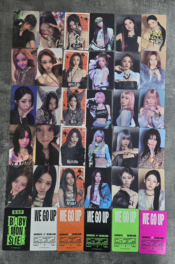 BABYMONSTER "WE GO UP" - Official Trading Photocard (2) [25.10.13]