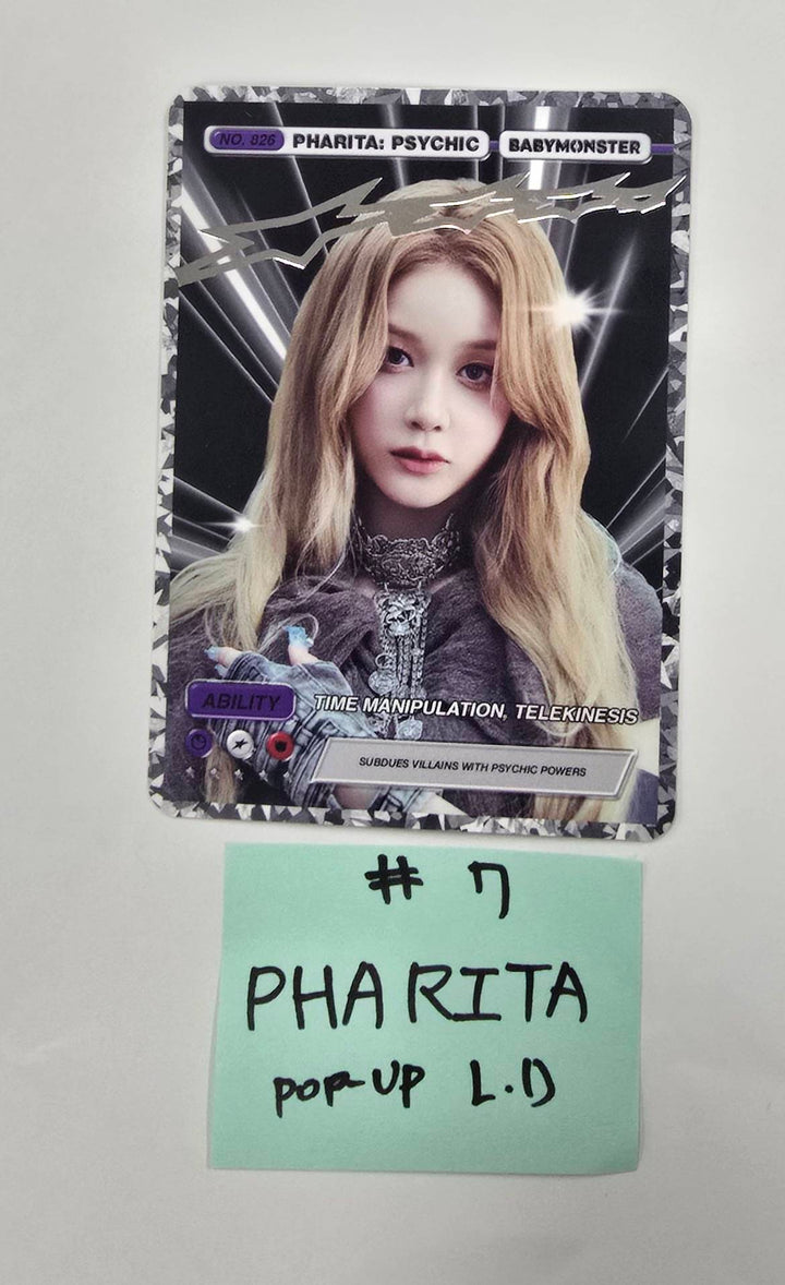 BABYMONSTER "WE GO UP" - Pop-Up Lucky Draw Event Polaroid Type &amp; Special Character Photoard [25.10.13]