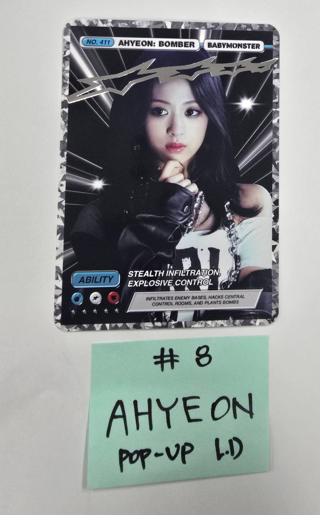 BABYMONSTER "WE GO UP" - Pop-Up Lucky Draw Event Polaroid Type &amp; Special Character Photoard [25.10.13]