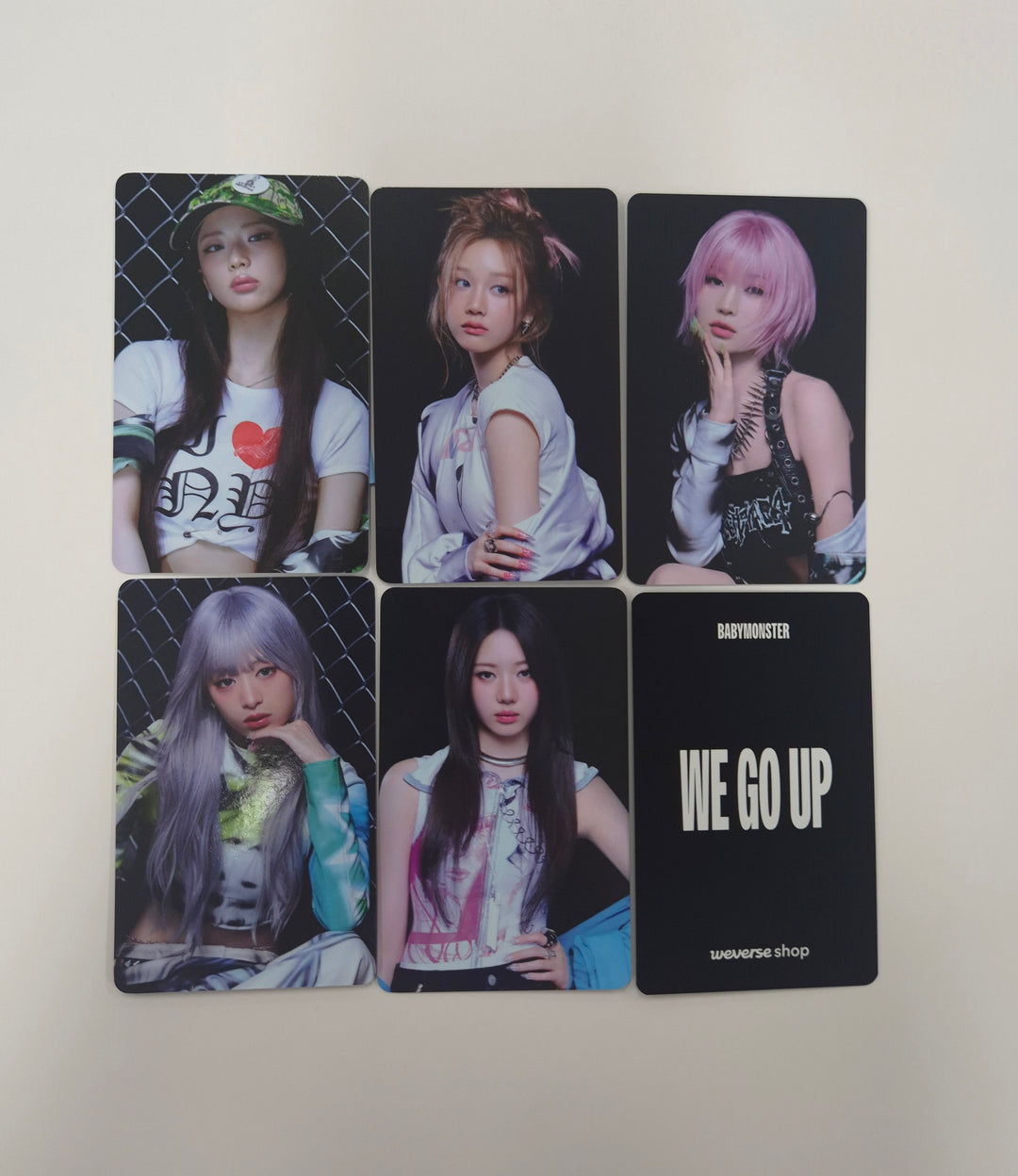 BABYMONSTER "WE GO UP" - Weverse Shop Pre-Order Benefit Photocard (restocked 10/16) [25.10.15]